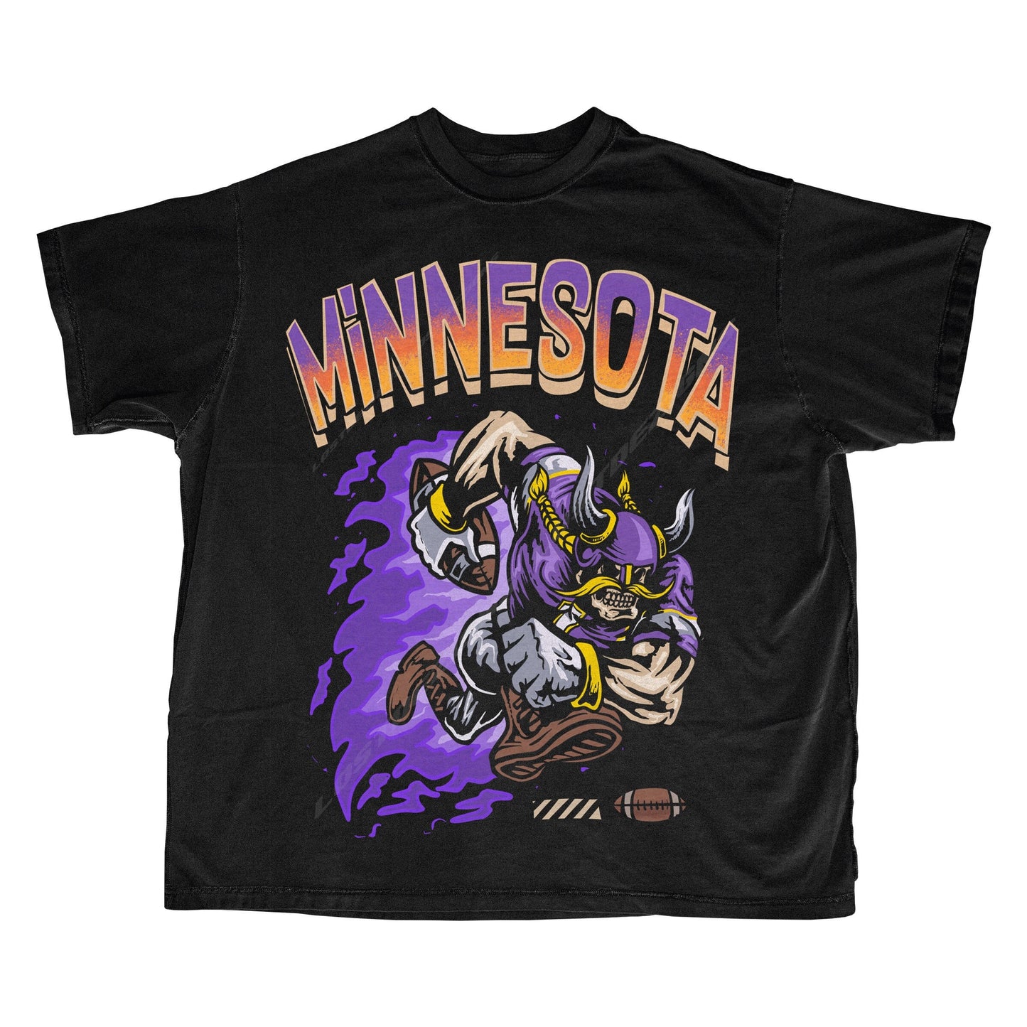 Minnesota Football T Shirt | Minnesota Graphic Bootleg T Shirt | Minnesota Shirt | Norse Shirt | Minnesota Fans