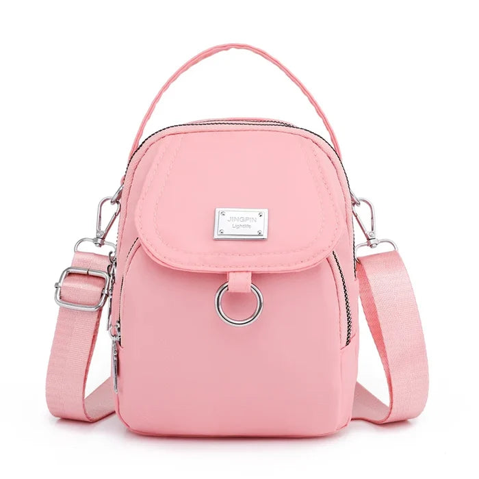 Waterproof Women Crossbody Bag Elegant Oxford Messenger Bags Simple for Work