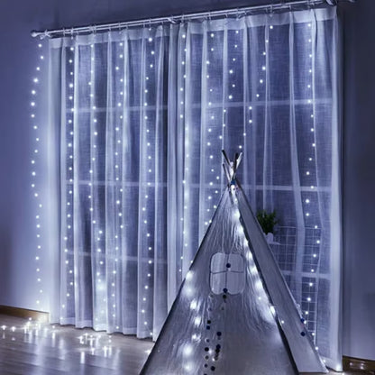 LED Decorative Rainbow curtain lights