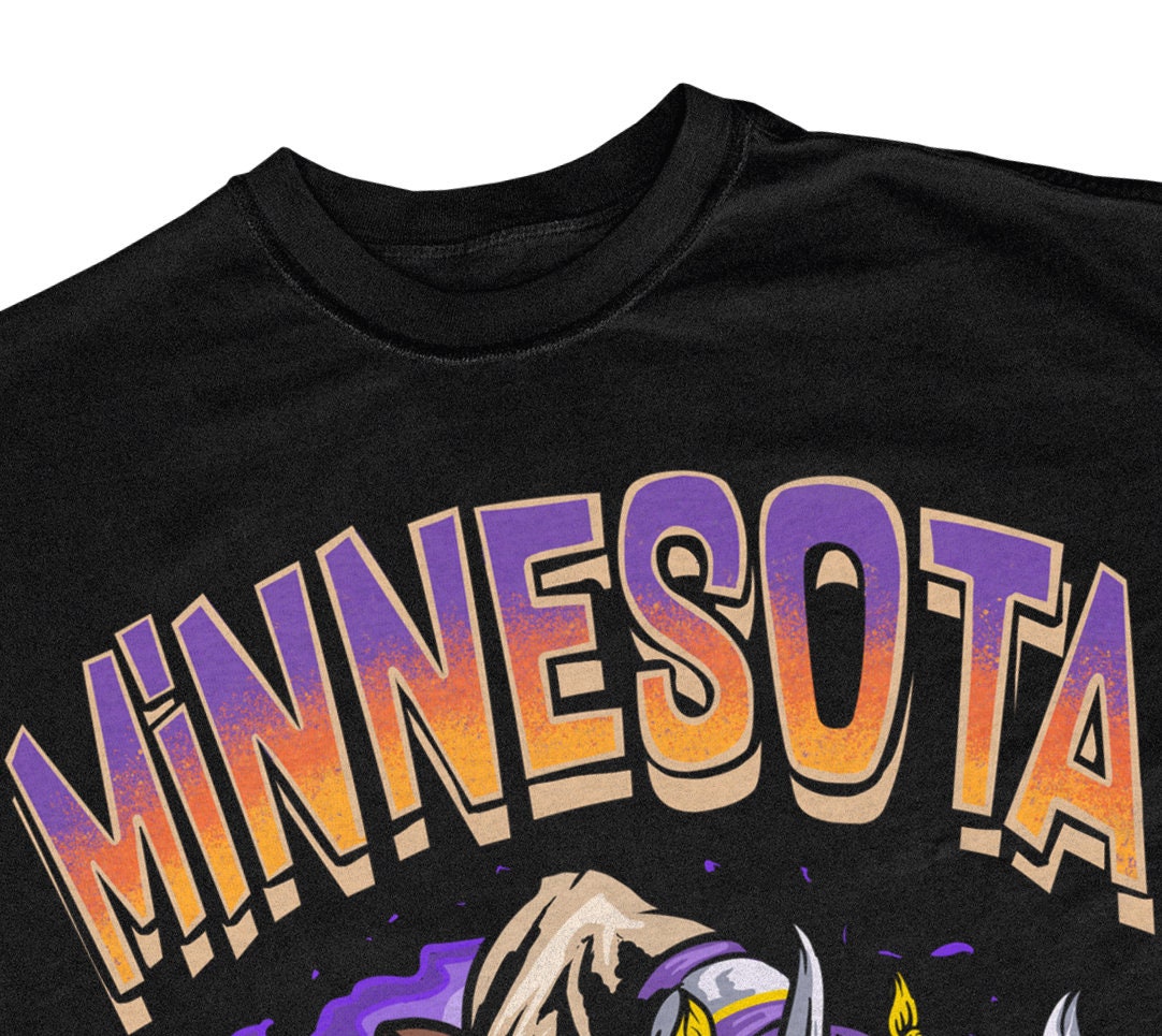 Minnesota Football T Shirt | Minnesota Graphic Bootleg T Shirt | Minnesota Shirt | Norse Shirt | Minnesota Fans