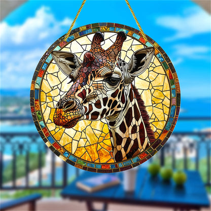 2024 HOT Christmas Gift Idea🎁 Charming Giraffe Acrylic Suncatcher