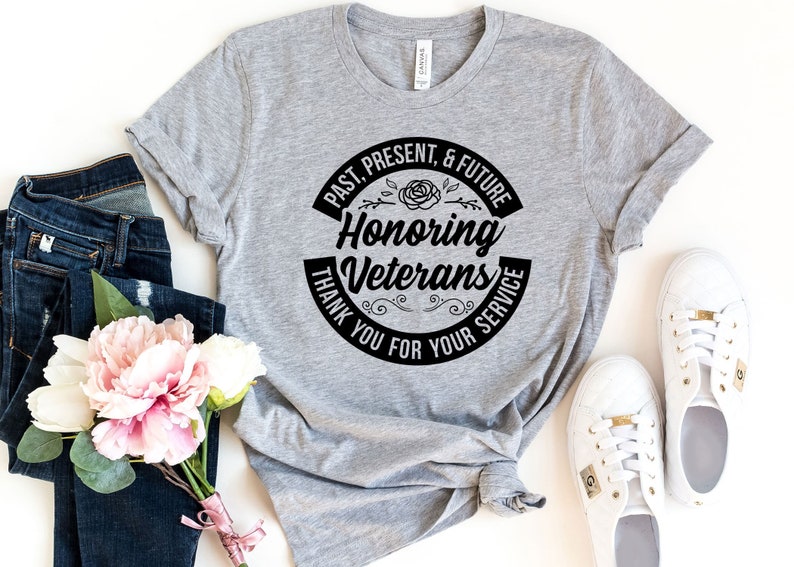 Honoring Veterans Shirt , Past Present Future Shirt , Memorial Day Shirt , Veterans Day Shirt , Military Veteran Shirt , Brave T-Shirt