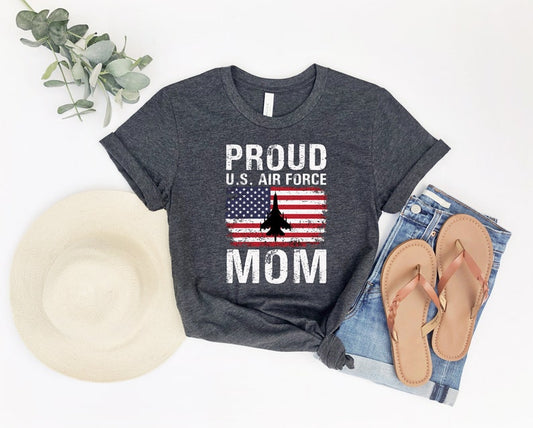 Proud Air Force Mom Shirt, Air Force Mom Gift, US Air Force Mom, Mothers Day Gift, Mom Shirt, Airforce Mom Shirt, Veteran Mom