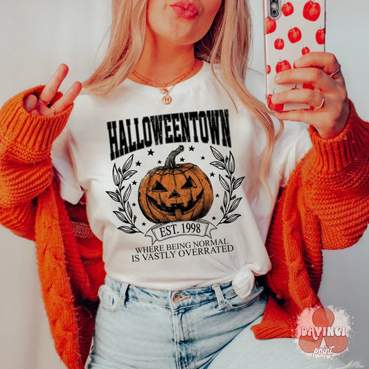 Halloweentown 1998 Shirt , Halloween T-Shirt, Halloween Shirt, Retro Halloween T-Shirt, Halloween Pumpkin T-Shirt, Fall T-Shirt